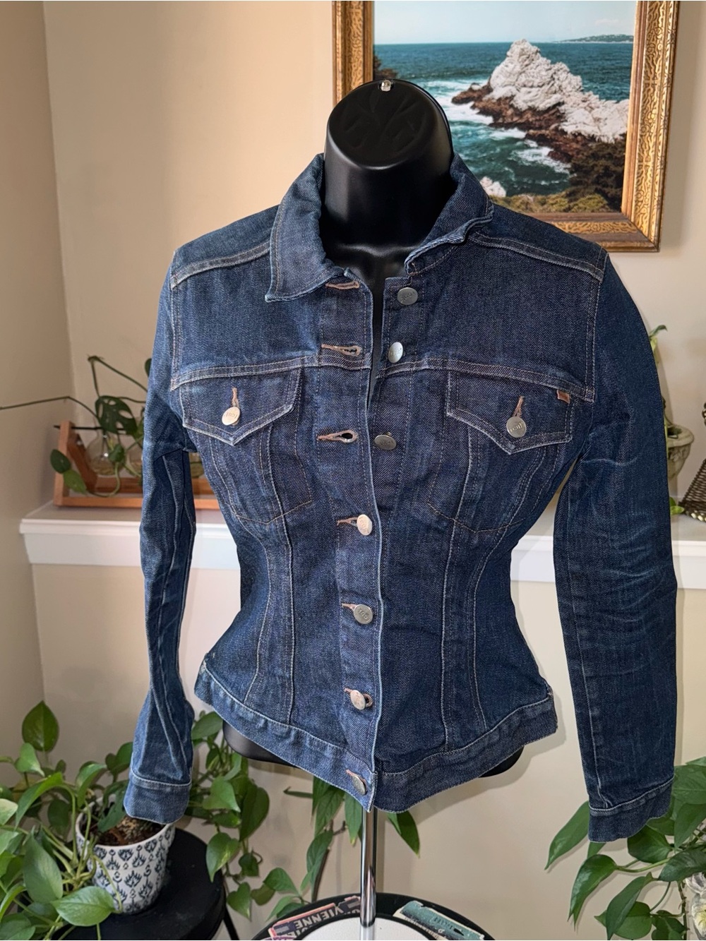 Vintage Y2K FCUK (French connection) Denim Jacket